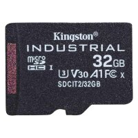 Kingston Industrial, 32 GB, MicroSDHC, Klasse 10, UHS-I,...