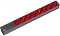 Bachmann 19 2m 8x Schuko H05VV-F 3G 1.00mm², 2 m,...