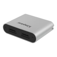 Kingston USB 3.2 Gen1 Workflow Dual-Slot microSDHC/SDXC...