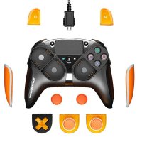 ThrustMaster eSwap, Replacement parts kit, PlayStation 4, Schwarz, Orange, Weiß, Thrustmaster, eSwap Pro Controller