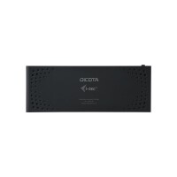 Dicota D31952, Kabelgebunden, USB Typ-C, 3,5 mm, 10,100,1000 Mbit/s, Schwarz, 5 Gbit/s