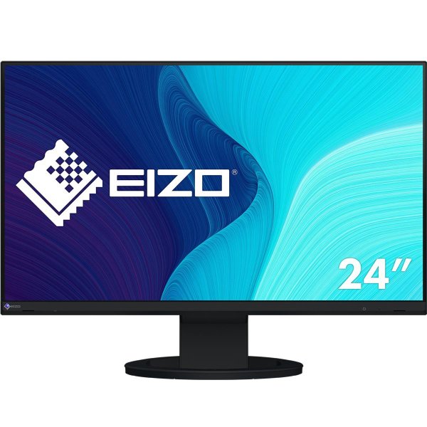 EIZO FlexScan EV2490-BK, 60,5 cm (23.8"), 1920 x 1080 Pixel, Full HD, LED, 5 ms, Schwarz