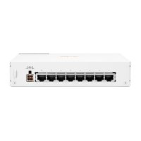 HPE Instant On 1430 8G Class4 PoE 64W, Unmanaged, L2, Gigabit Ethernet (10/100/1000), Vollduplex, Power over Ethernet (PoE)