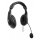 Manhattan Stereo USB-Headset, Leichtes, ohrumschließendes Design (Over-Ear), kabelgebunden, USB-A-Stecker, integrierte Bedienelemente, verstellbares Mikrofon, schwarz, Retailverpackung, Kabelgebunden, Büro/Callcenter, 203 g, Kopfhörer, Schwarz