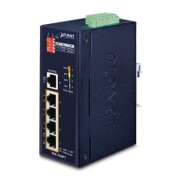 Planet ISW-504PT, Unmanaged, L2, Fast Ethernet (10/100),...