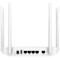 Grandstream GWN-7052, Wi-Fi 5 (802.11ac), Dual-Band (2,4 GHz/5 GHz), Eingebauter Ethernet-Anschluss, Weiß, Tragbarer Router