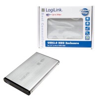 LogiLink UA0106A, 2.5", Serial ATA II, SATA, 5 Gbit/s, Silber