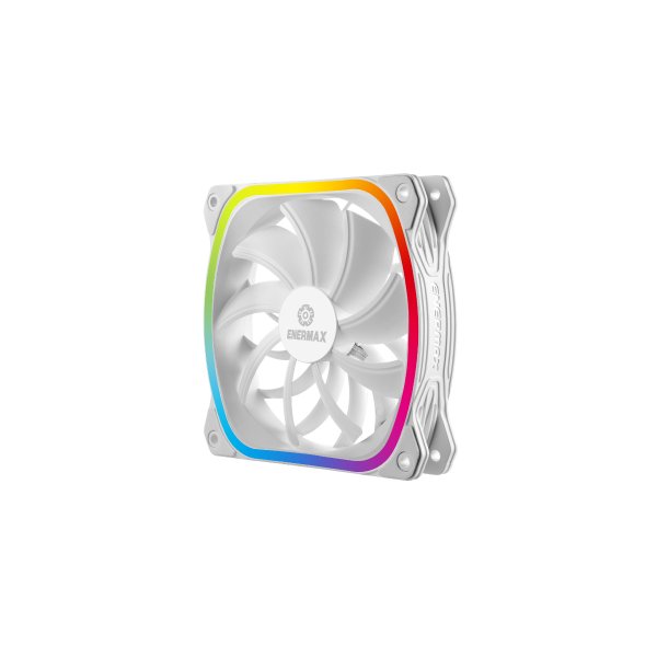 Enermax SquA RGB, Ventilator, 12 cm, 1500 RPM, 23 dB, 68,27 cfm, 115,99 m³/h