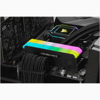 Corsair Vengeance RGB CMG64GX4M2D3600C18, 64 GB, 2 x 32 GB, DDR4, 3600 MHz, 288-pin DIMM, Schwarz