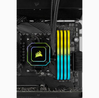 Corsair Vengeance RGB CMG64GX4M2D3600C18, 64 GB, 2 x 32 GB, DDR4, 3600 MHz, 288-pin DIMM, Schwarz