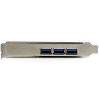 StarTech.com 4 Port PCI Express USB 3.0 Karte, PCIe, USB...