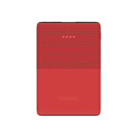 TerraTec P50 Pocket, Rot, Universal, CE, Lithium Polymer (LiPo), 5000 mAh, USB