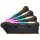 Corsair Vengeance RGB CMW32GX4M4C3200C16, 32 GB, 4 x 8 GB, DDR4, 3200 MHz, 288-pin DIMM, Schwarz