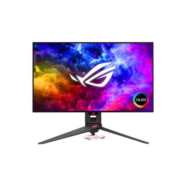 ASUS ROG Swift OLED PG27AQDM, 67,3 cm (26.5"), 2560 x 1440 Pixel, Wide Quad HD, OLED, 0,03 ms, Schwarz