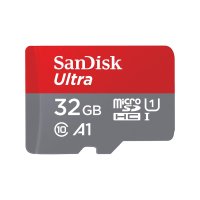 SanDisk Ultra microSD, 32 GB, MiniSDHC, Klasse 10, UHS-I,...