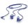 HP In-Ear-Headset 150 (Marine Blue), Kabelgebunden, Anrufe/Musik, 15 g, Kopfhörer, Blau