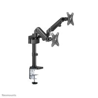 Neomounts Monitor-Tischhalterung, Klemme /Bolzen, 7 kg, 43,2 cm (17"), 68,6 cm (27"), 100 x 100 mm, Schwarz