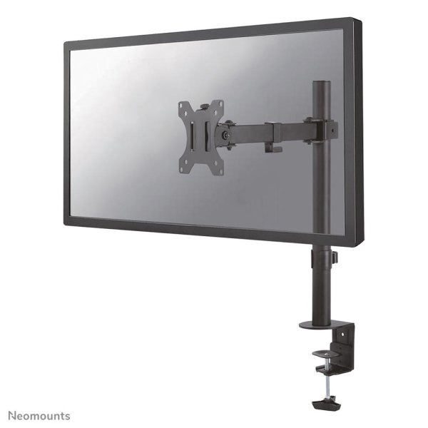 Neomounts Monitor-Tischhalterung, Klemme /Bolzen, 8 kg, 33 cm (13"), 81,3 cm (32"), 100 x 100 mm, Schwarz