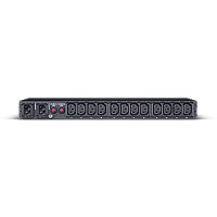 CyberPower Systems CyberPower PDU24004, ATS PDU, Metered, Rackmount 1U, ATS Eingang (2x) 230V/10A IEC-320 C14, Ausgang 10A/IEC-320 C13 (12), Managed, Geändert, 1U, Einphasig, Rackmount, Horizontal, Stahl