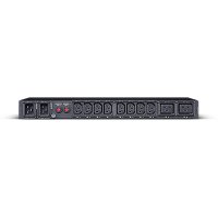 CyberPower Systems CyberPower PDU44005, Rackmount 1U, ATS PDU, Switched, ATS Eingang (2) 230V/16A IEC-320 C19, Ausgang 10A/IEC-320 C13 (12), SNMP-Netzwerkanschluss, PowerPanel Software, Managed, Überwacht, Geändert, 1U, Einphasig, Horizontal, Stahl, Schwa