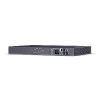 CyberPower Systems CyberPower PDU44004, Rackmount 1U, ATS PDU, Switched, ATS Eingang (2) 230V/10A IEC-320 C14, Ausgang 10A/IEC-320 C13 (12), SNMP-Netzwerkanschluss, PowerPanel Software, Managed, Geändert, 1U, Einphasig, Horizontal, Stahl, Schwarz