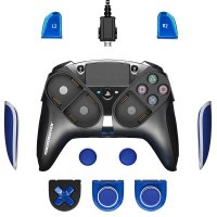 ThrustMaster eSwap, Replacement parts kit, PlayStation 4, Schwarz, Blau, Weiß, Thrustmaster, eSwap Pro Controller