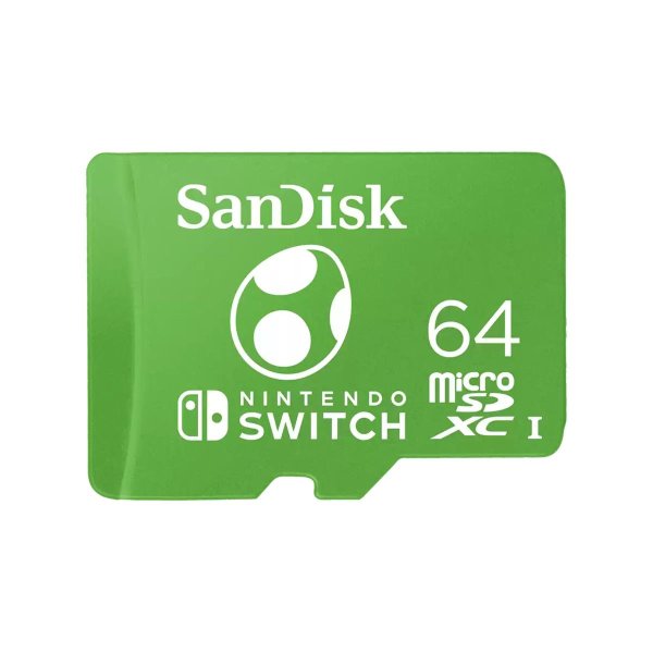 SanDisk SDSQXAO-064G-GN6ZN, 64 GB, MicroSDXC, UHS-I, 100 MB/s, 90 MB/s, Grün