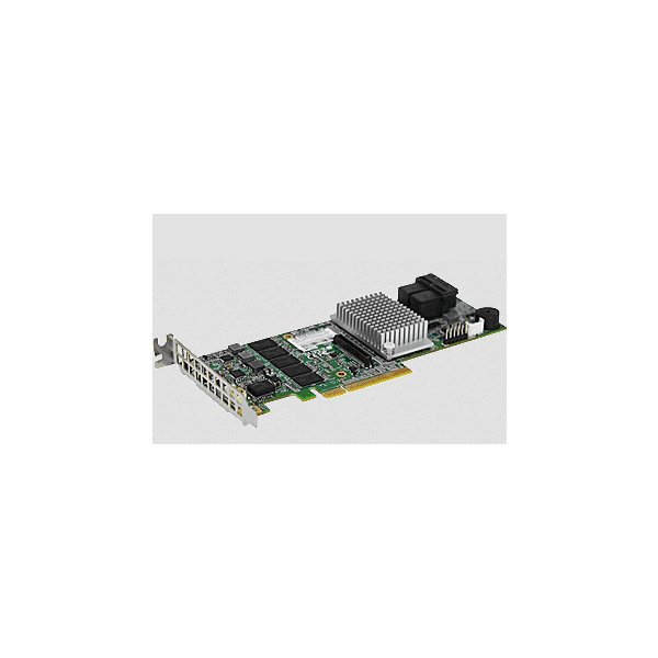 Supermicro AOC-S3108L-H8IR, SAS-3, PCI Express, 0, 1, 5, 6, 10, 50, 60, 12 Gbit/s, 2048 MB, DDR3