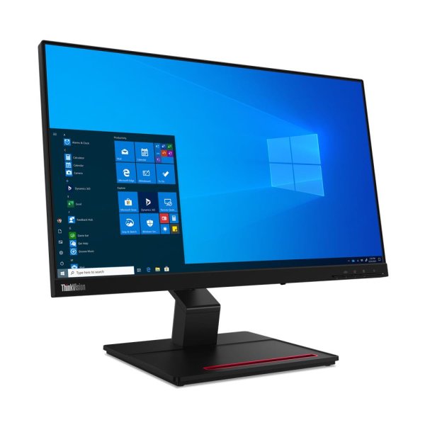 Lenovo ThinkVision T24t-20, 60,5 cm (23.8"), 1920 x 1080 Pixel, Full HD, LED, 6 ms, Schwarz