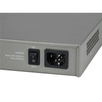 LevelOne GTL-2091, Managed, L3, Gigabit Ethernet (10/100/1000), Vollduplex, Rack-Einbau