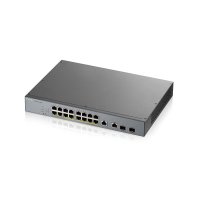 ZyXEL GS1350-18HP-EU0101F, Managed, L2, Gigabit Ethernet (10/100/1000), Power over Ethernet (PoE), Rack-Einbau