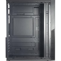 Inter-Tech ATX A-303, Midi Tower, PC, Schwarz, ATX, micro ATX, Micro-ITX, 14,5 cm, 24 cm