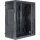 Inter-Tech ATX A-303, Midi Tower, PC, Schwarz, ATX, micro ATX, Micro-ITX, 14,5 cm, 24 cm