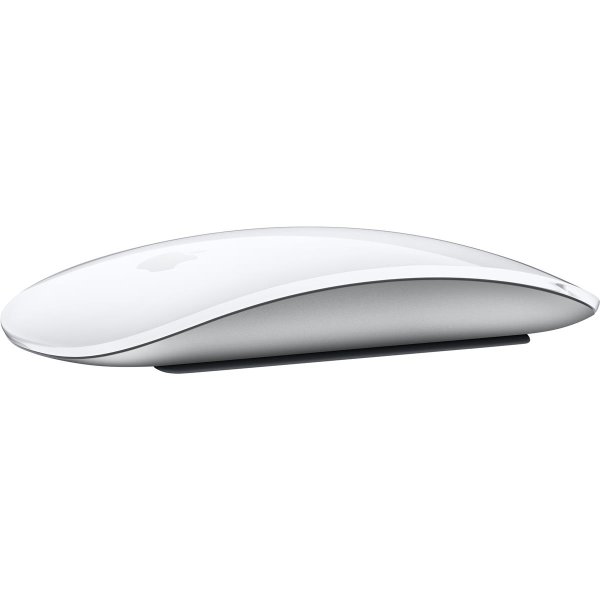 Apple Magic Mouse, Beidhändig, RF Wireless + Bluetooth, Weiß