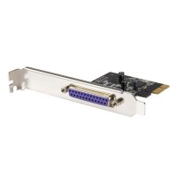 StarTech.com PEX1P2, PCIe, Parallel, PCIe 1.0a, Schwarz,...