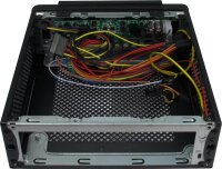 Inter-Tech ITX-603, Mini Tower, PC, Schwarz, Mini-ATX,...