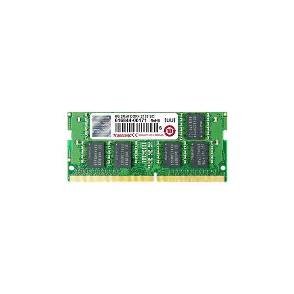 Transcend 16GB DDR4, 16 GB, 2 x 8 GB, DDR4, 2133 MHz, 260-pin SO-DIMM