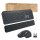 Logitech MX Keys combo for Business Gen 2, Kabellos, RF Wireless + Bluetooth, Scherenschalter, QWERTY, LED, Graphit