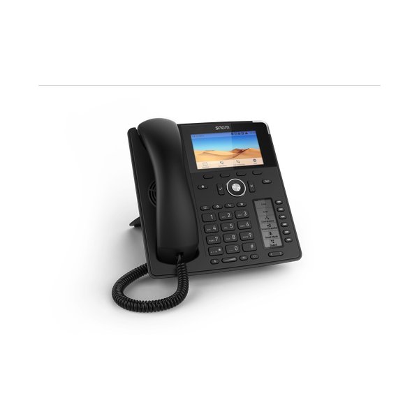 Snom D785 Customized, Schwarz, IP-Telefon, Schwarz, Kabelgebundenes Mobilteil, Im Band, Außerhalb des Bandes, SIP-Info, 12 Zeilen, 10000 Eintragungen