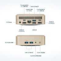 FUTURENUC Lux NUC 13i7UL-W11P-1T/2x16W6E, 3,7 GHz,...