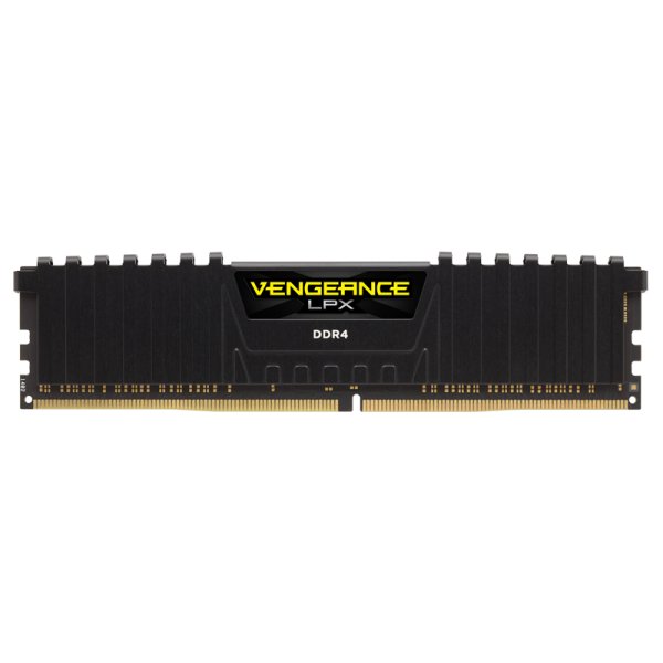 Corsair Vengeance LPX, 32GB, 32 GB, 4 x 8 GB, DDR4, 2666 MHz, 288-pin DIMM, Schwarz