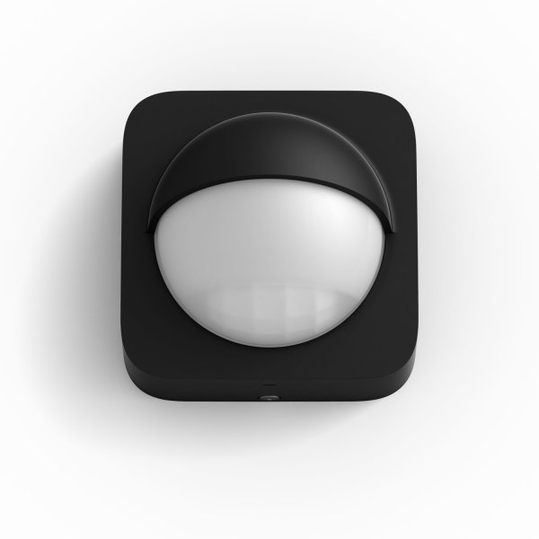 Signify Philips Outdoor Sensor, Kabellos, Wand, Outdoor, Schwarz, Android, iOS, IP54