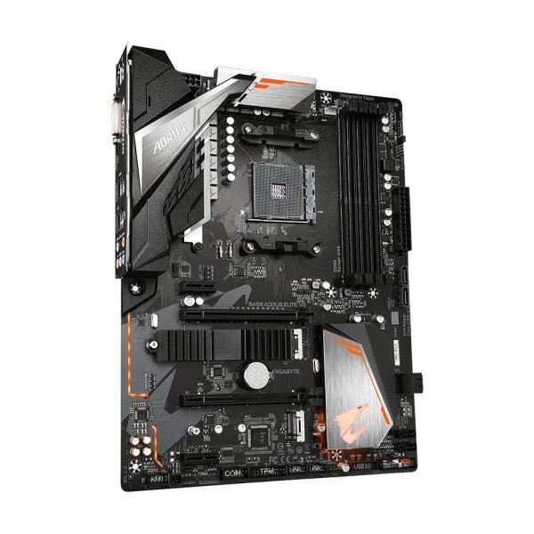 Gigabyte B450 AORUS Elite V2, AMD, Sockel AM4, AMD Ryzen™ 3, 2nd Generation AMD Ryzen™ 3, 3rd Generation AMD Ryzen™ 3, AMD Ryzen™ 5, 2nd..., Sockel AM4, 128 GB, DDR4-SDRAM