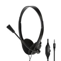 LogiLink Stereo-Headset, 1x 3,5-mm-Klinkenstecker,...