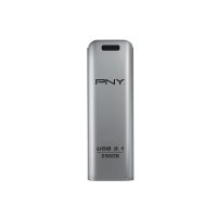 PNY FD256ESTEEL31G-EF, 256 GB, 3.2 Gen 1 (3.1 Gen 1), 20...