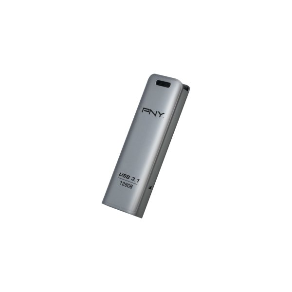 PNY FD128ESTEEL31G-EF, 128 GB, 3.2 Gen 1 (3.1 Gen 1), 20 MB/s, Dia, Edelstahl