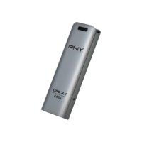 PNY FD64GESTEEL31G-EF, 64 GB, 3.2 Gen 1 (3.1 Gen 1), 20...