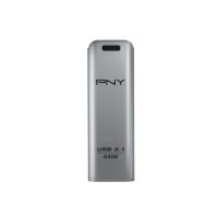 PNY FD64GESTEEL31G-EF, 64 GB, 3.2 Gen 1 (3.1 Gen 1), 20...