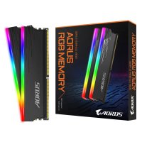 Gigabyte AORUS RGB, 16 GB, 2 x 8 GB, DDR4, 3733 MHz, 288-pin DIMM