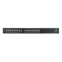 LevelOne POH-1620 16-Port High Power PoE Midspan Hub ,400W, Schnelles Ethernet, Gigabit Ethernet, 10,100,1000 Mbit/s, IEEE 802.3, IEEE 802.3ab, IEEE 802.3af, IEEE 802.3u, Schwarz, 1U, Link, PoE, Leistung